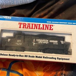Unopened 1940 train line (walters) train kit